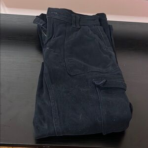 women’s Black Pants cargo flare